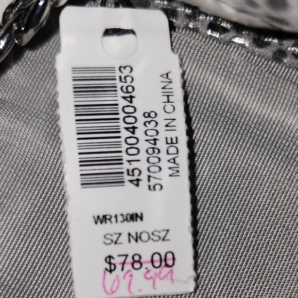 đWHBM printed metallic snake clutch - Picture 3 of 16